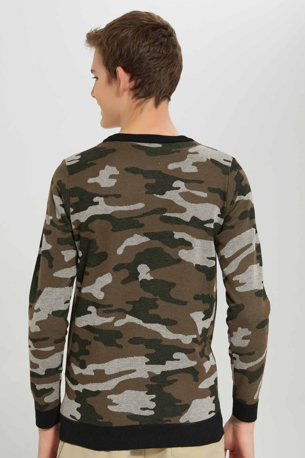 Redtag-Olive-Camo-Pullover-BSR-Pullovers,-Category:Pullovers,-Colour:Olive,-Deals:New-In,-Dept:Boys,-Filter:Senior-Boys-(8-to-14-Yrs),-New-In-BSR-APL,-Non-Sale,-Section:Boys-(0-to-14Yrs),-TBL,-W22B-Senior-Boys-9 to 14 Years