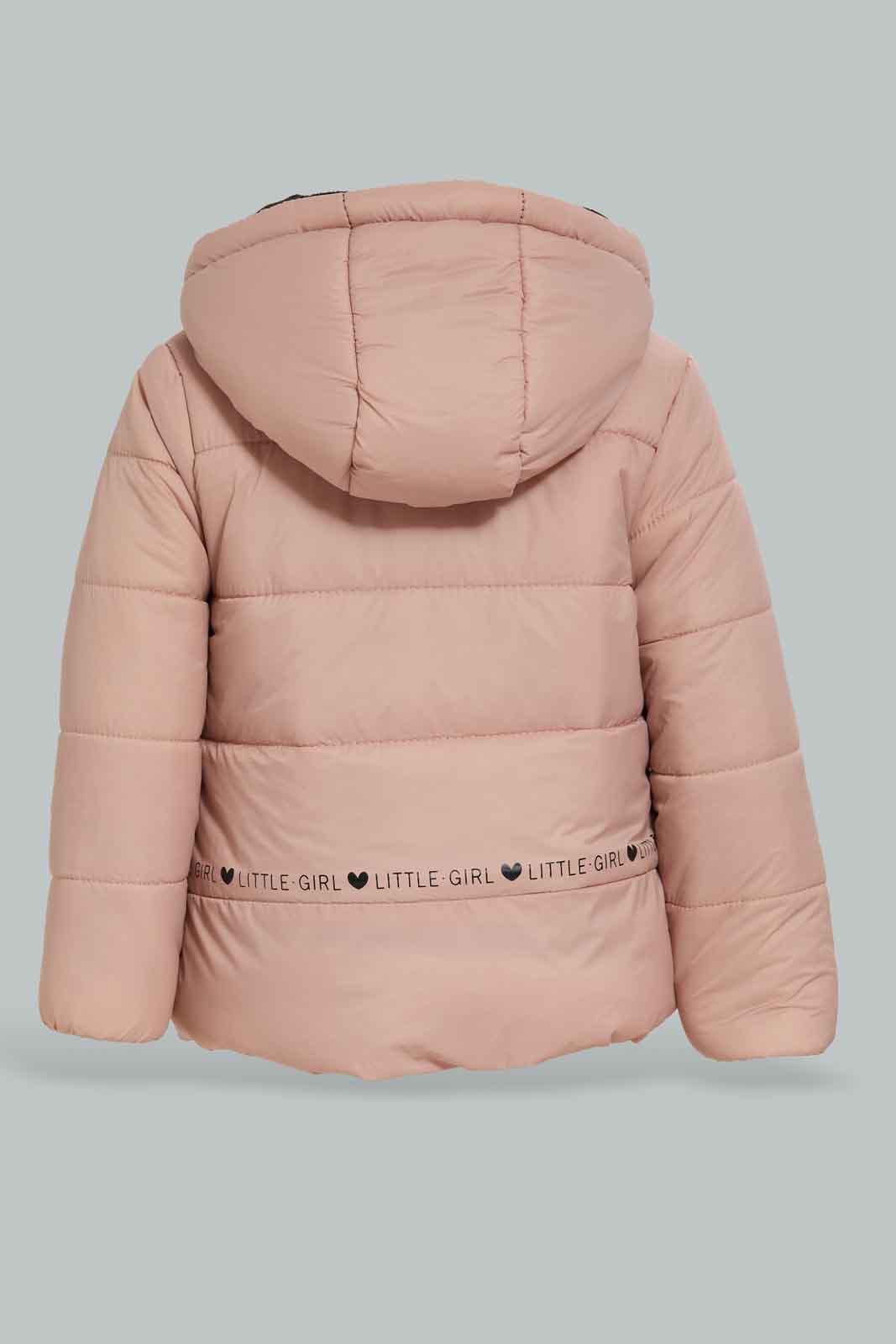 Redtag-Pink-Puffer-Jacket-Category:Jackets,-Colour:Apricot,-Deals:New-In,-EHW,-Filter:Infant-Girls-(3-to-24-Mths),-ING-Jackets,-New-In-ING-APL,-Non-Sale,-Section:Girls-(0-to-14Yrs),-W22B-Infant-Girls-3 to 24 Months