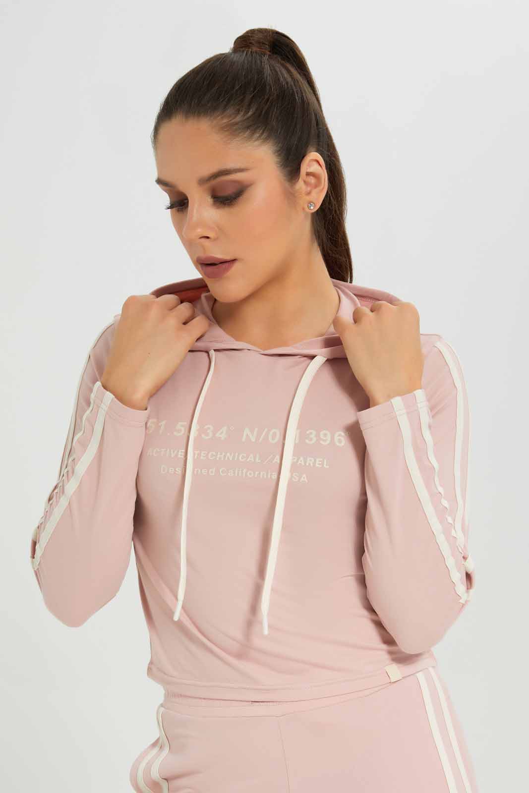 Redtag-Placement-Print-Hoodie-Sweatshirt-Category:Sweatshirts,-Colour:Assorted,-Deals:New-In,-Filter:Women's-Clothing,-New-In-Women-APL,-Non-Sale,-Section:Women,-W22B,-Women-Sweatshirts-Women's-
