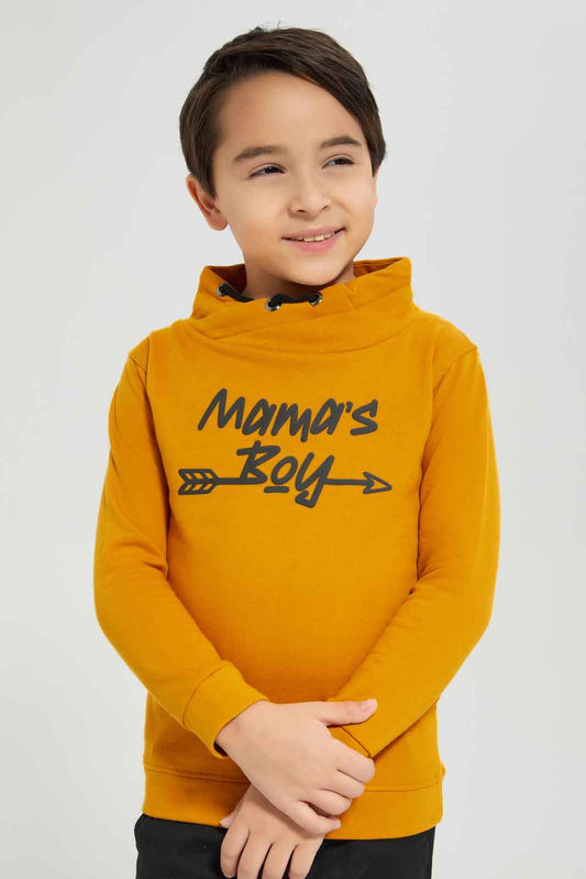 Redtag-Brown-Cowel-Neck-Sweatshirt-BOY-Sweatshirts,-Category:Sweatshirts,-Colour:Brown,-Deals:New-In,-Dept:Boys,-Filter:Boys-(2-to-8-Yrs),-New-In-BOY-APL,-Non-Sale,-Section:Boys-(0-to-14Yrs),-W22B-Boys-2 to 8 Years