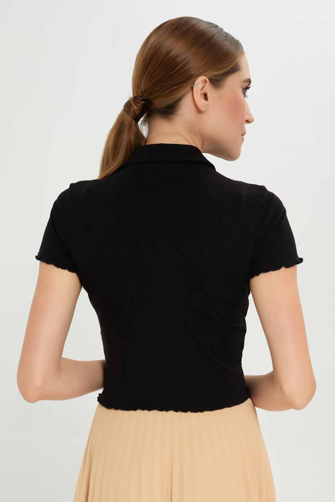 Redtag-Assorted-Collared-ShortSleeve-Top-Category:Tops,-Colour:Assorted,-Deals:New-In,-Dept:Ladieswear,-Filter:Women's-Clothing,-LEC,-LEC-Tops,-New-In-LEC-APL,-Non-Sale,-S23A,-Section:Women-Women's-
