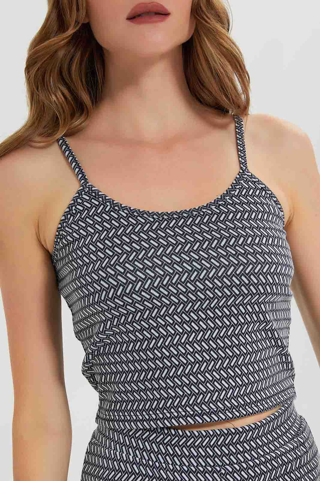 Redtag-Blue/White-Cami-Top-Category:Tops,-Colour:Assorted,-Deals:New-In,-Filter:Women's-Clothing,-LEC,-LEC-Tops,-New-In-LEC-APL,-Non-Sale,-Section:Women,-W22B-Women's-