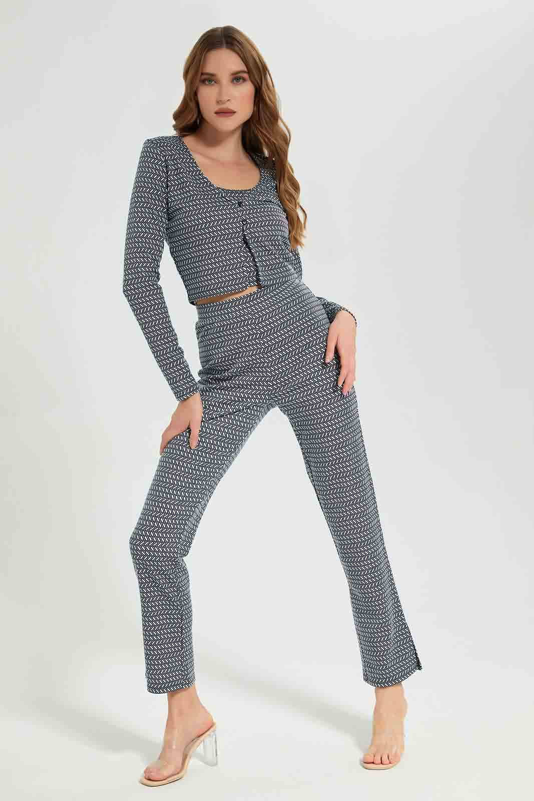 Redtag-Blue/White-Wide-Leg-Trouser-Category:Trousers,-Colour:Assorted,-Deals:New-In,-Filter:Women's-Clothing,-LEC,-LEC-Trousers,-New-In-LEC-APL,-Non-Sale,-Section:Women,-W22B-Women's-