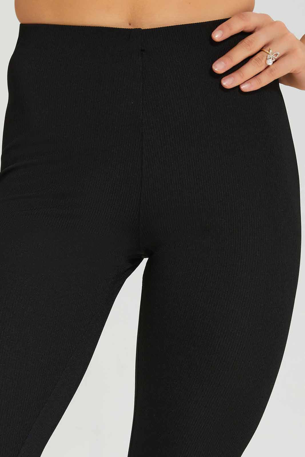 Redtag-Black-Drop-Needle-Legging-Category:Jeggings,-Colour:Black,-Deals:New-In,-Filter:Women's-Clothing,-New-In-Women-APL,-Non-Sale,-Section:Women,-W22B,-Women-Jeggings-Women's-