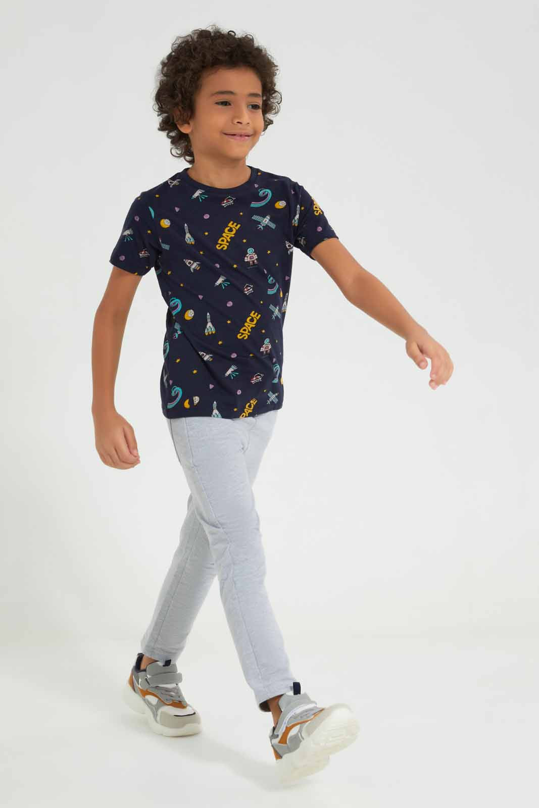 Redtag-Grey-Stretch-terry-Pant-BOY-Joggers,-Category:Joggers,-Colour:Grey,-Deals:New-In,-Filter:Boys-(2-to-8-Yrs),-New-In-BOY-APL,-Non-Sale,-Section:Boys-(0-to-14Yrs),-TBL,-W22A-Boys-2 to 8 Years