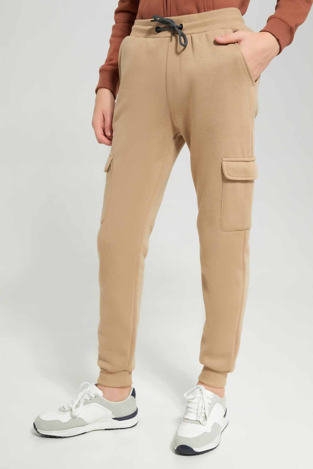 Redtag-Stone-Cargo-Active-Pants-BSR-Joggers,-Category:Joggers,-Colour:Stonewash,-Deals:New-In,-Dept:Boys,-Filter:Senior-Boys-(8-to-14-Yrs),-New-In-BSR-APL,-Non-Sale,-Section:Boys-(0-to-14Yrs),-W22B-Senior-Boys-9 to 14 Years