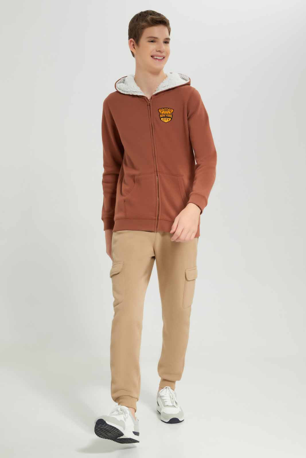 Redtag-Stone-Cargo-Active-Pants-BSR-Joggers,-Category:Joggers,-Colour:Stonewash,-Deals:New-In,-Dept:Boys,-Filter:Senior-Boys-(8-to-14-Yrs),-New-In-BSR-APL,-Non-Sale,-Section:Boys-(0-to-14Yrs),-W22B-Senior-Boys-9 to 14 Years