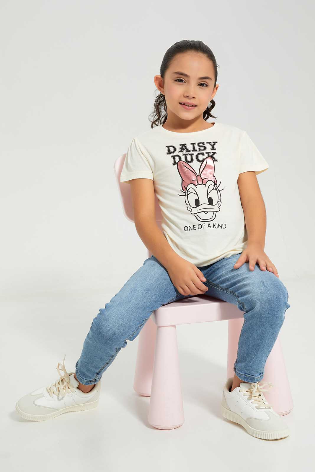 Redtag-GREEN-LICENSE-TEE--MINNIE-Bundle,-Category:T-Shirts,-Colour:Green,-Deals:4-For-90,-Deals:New-In,-Filter:Girls-(2-to-8-Yrs),-GIR-T-Shirts,-New-In-GIR-APL,-Section:Girls-(0-to-14Yrs),-W22A-Girls-2 to 8 Years