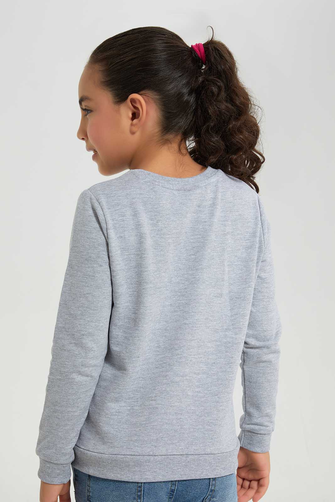 Redtag-MID-GREY-LICENSE-ACTIVE-TOP--DAISY-Bundle,-Category:Sweatshirts,-Colour:Grey,-Deals:3-For-90,-Deals:New-In,-Filter:Girls-(2-to-8-Yrs),-GIR-Sweatshirts,-New-In-GIR-APL,-Section:Girls-(0-to-14Yrs),-W22A-Girls-2 to 8 Years