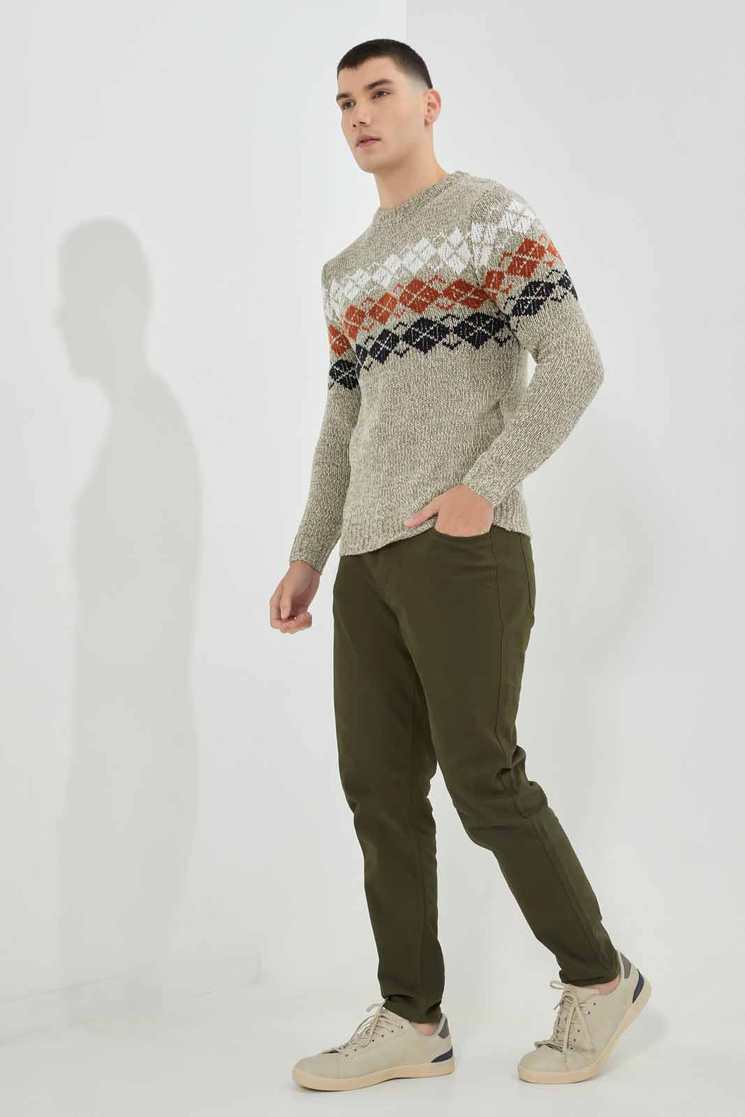 Redtag-Multi-Color-Pullover-Sweater-Category:Cardigans,-Colour:Assorted,-Deals:New-In,-Filter:Men's-Clothing,-Men-Cardigans,-New-In-Men-APL,-Non-Sale,-Section:Men,-W22B-Men's-