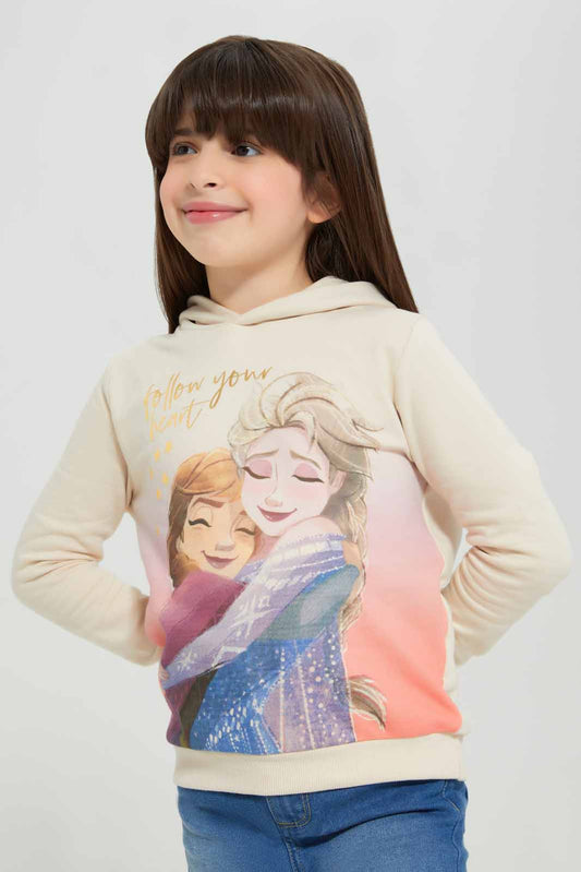 Redtag-GREEN-LICENSE-ACTIVE-TOP--FROZEN-Category:Sweatshirts,-Colour:Green,-Deals:New-In,-Filter:Girls-(2-to-8-Yrs),-GIR-Sweatshirts,-New-In-GIR-APL,-Non-Sale,-Section:Girls-(0-to-14Yrs),-W22B-Girls-2 to 8 Years