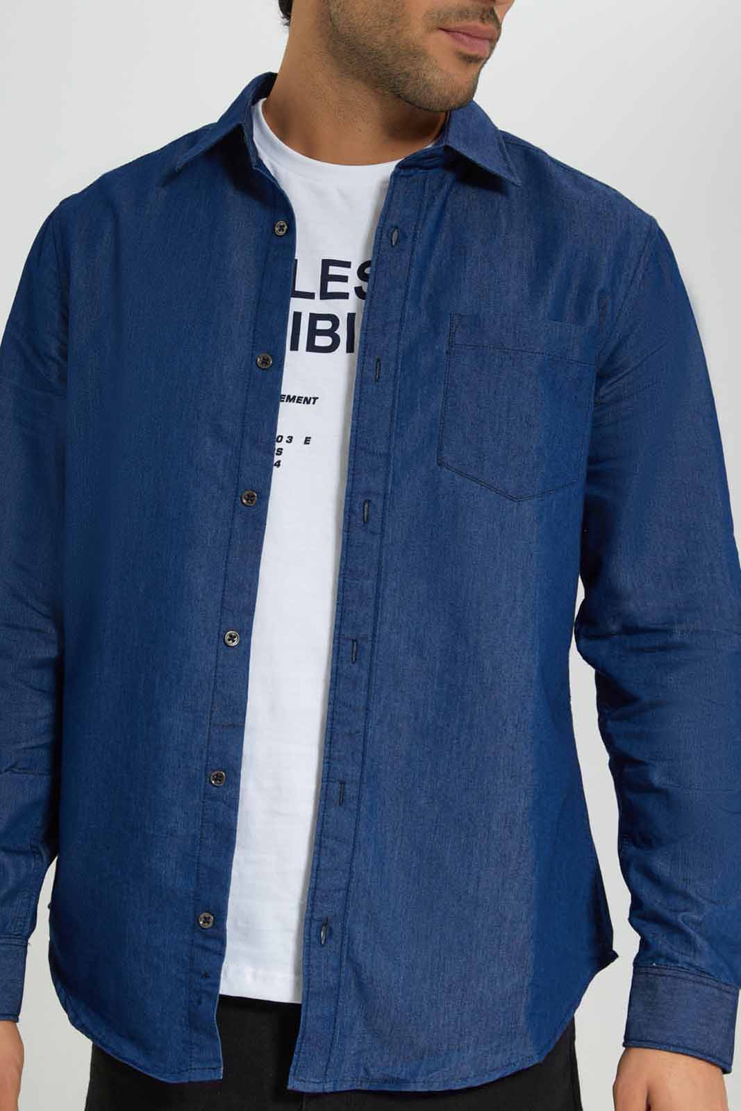 Redtag-Denim-Shirt-With-T-Shirt-Set-Category:Shirts,-Colour:Assorted,-Deals:New-In,-Filter:Men's-Clothing,-Men-Shirts,-New-In-Men-APL,-Non-Sale,-Section:Men,-W22A-Men's-