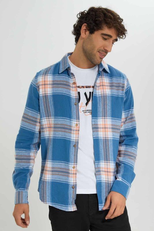 Redtag-Denim-Shirt-With-T-Shirt-Set-Category:Shirts,-Colour:Assorted,-Deals:New-In,-Filter:Men's-Clothing,-Men-Shirts,-New-In-Men-APL,-Non-Sale,-Section:Men,-W22A-Men's-