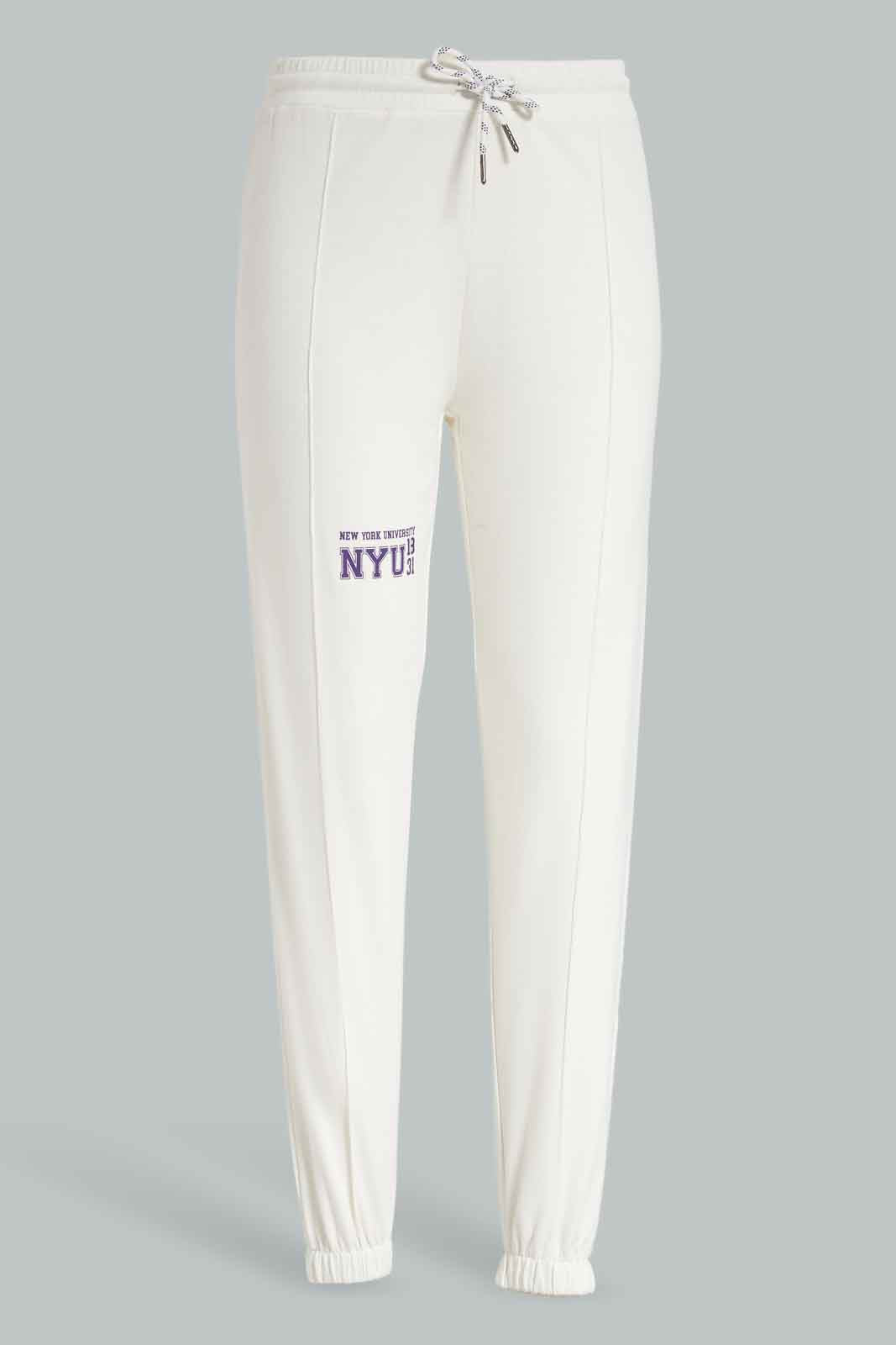 Redtag-Ivory-Basic-Jogger-With-Side-Applique-Category:Joggers,-Colour:Grey,-Deals:New-In,-Dept:Ladieswear,-Filter:Women's-Clothing,-New-In-Women-APL,-Non-Sale,-Section:Women,-TBL,-W22B,-Women-Joggers-Women's-