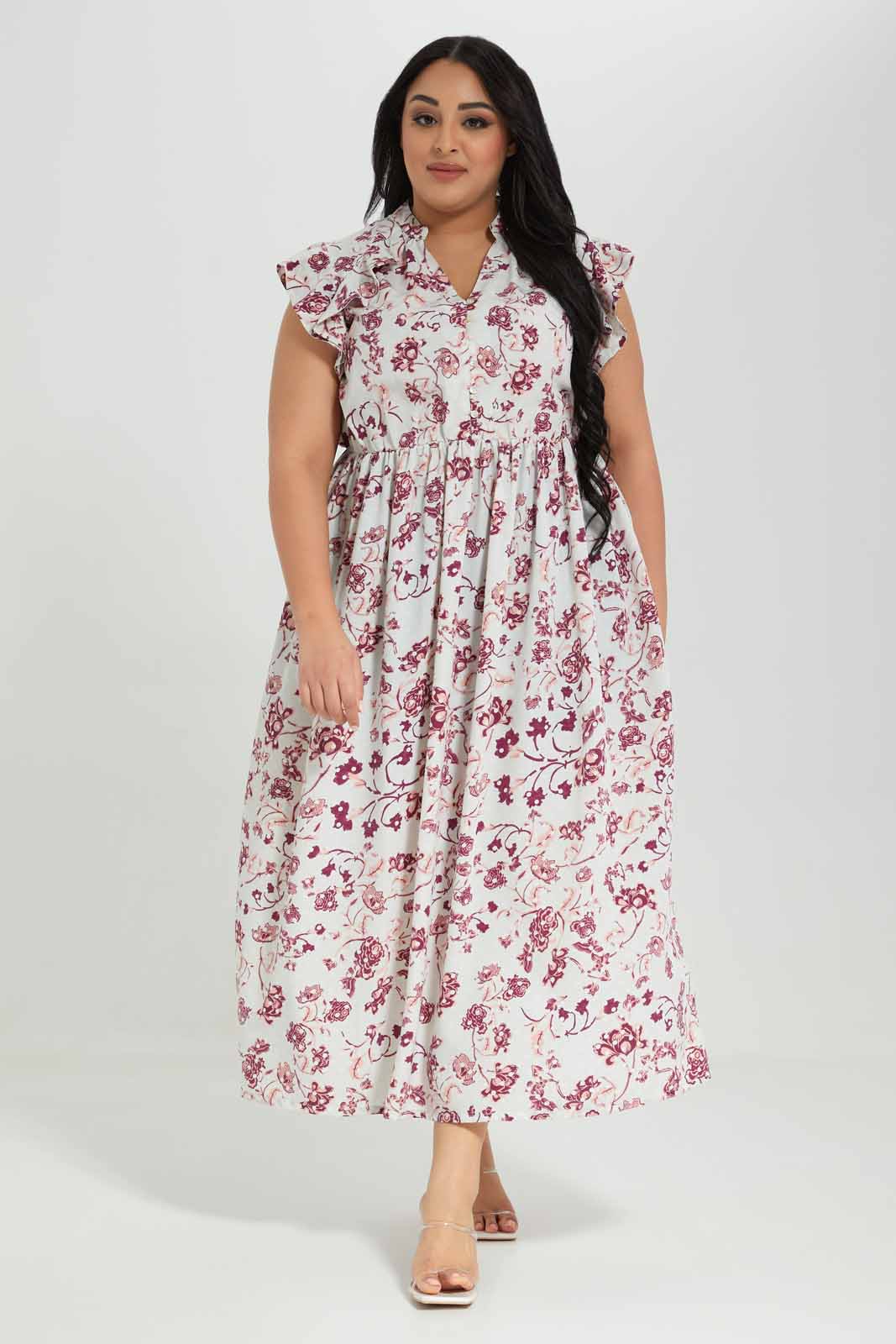 Redtag-Printed-Dress-Category:Dresses,-Colour:Assorted,-Deals:New-In,-Filter:Plus-Size,-LDP-Dresses,-New-In-LDP-APL,-Non-Sale,-Section:Women,-W22A-Women's-