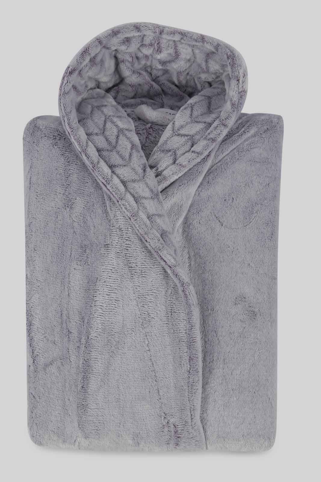 Women Purple Ultra Soft Bathrobe