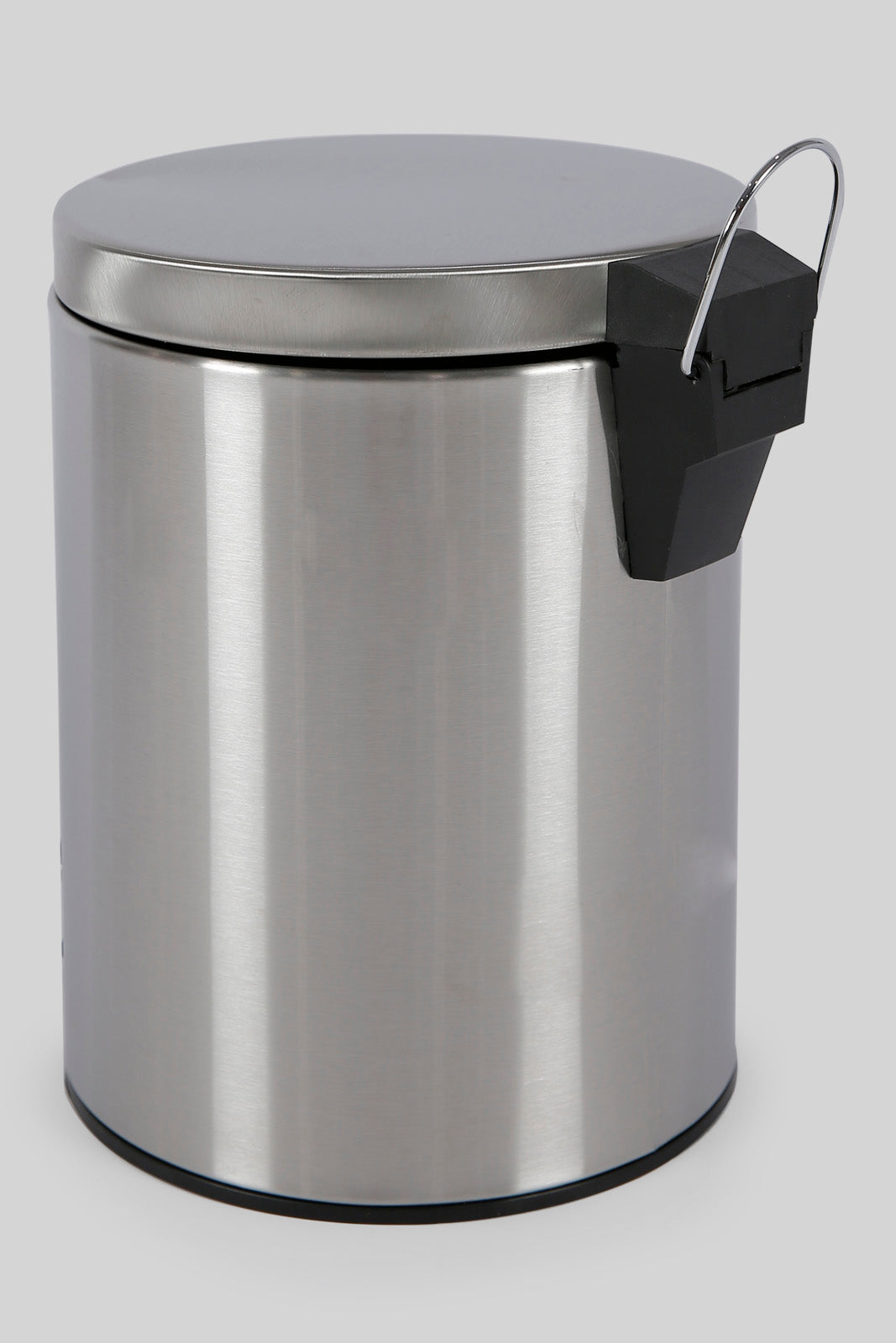 Redtag-Silver-Pedal-Bin-(5Lt.)-Category:Waste-Bins,-Colour:Silver,-Deals:New-In,-Dept:Home,-Filter:Home-Bathroom,-HMW-BAC-Bath-Accessories,-New-In-HMW-BAC,-Non-Sale,-Section:Homewares,-W22B-Home-Bathroom-