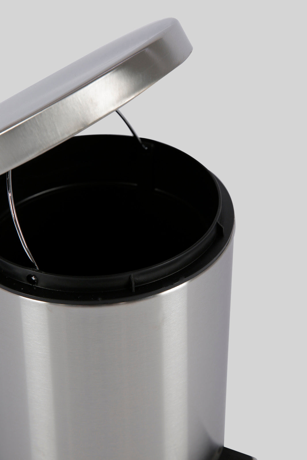 Redtag-Silver-Pedal-Bin-(5Lt.)-Category:Waste-Bins,-Colour:Silver,-Deals:New-In,-Dept:Home,-Filter:Home-Bathroom,-HMW-BAC-Bath-Accessories,-New-In-HMW-BAC,-Non-Sale,-Section:Homewares,-W22B-Home-Bathroom-