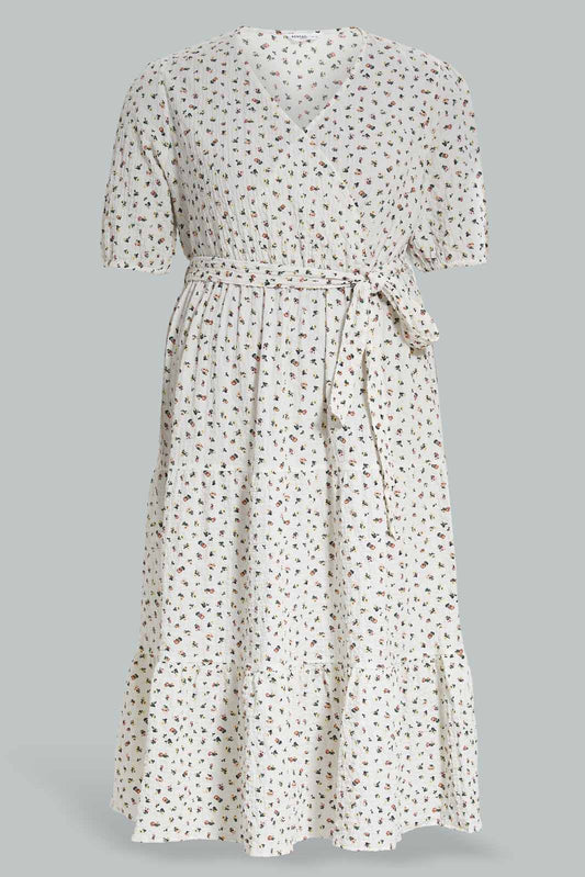 Redtag-Tiered-Long-Dress-Category:Dresses,-Colour:Assorted,-Deals:New-In,-Filter:Plus-Size,-LDP-Dresses,-New-In-LDP-APL,-Non-Sale,-Section:Women,-W22A-Women's-