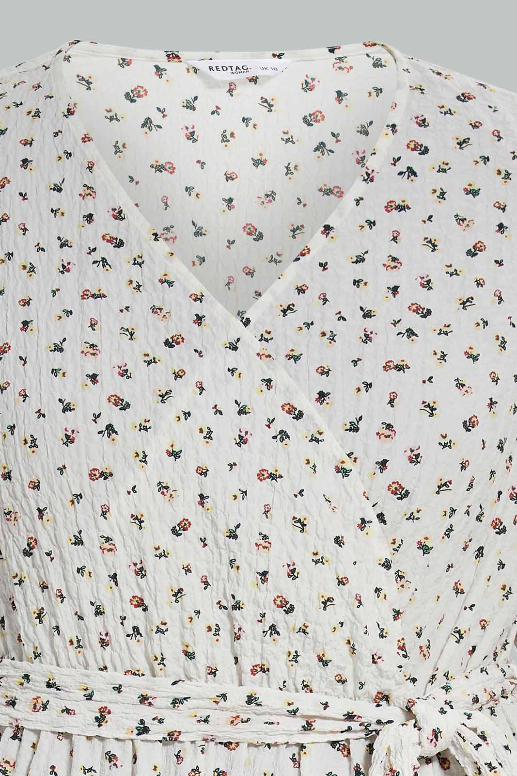 Redtag-Tiered-Long-Dress-Category:Dresses,-Colour:Assorted,-Deals:New-In,-Filter:Plus-Size,-LDP-Dresses,-New-In-LDP-APL,-Non-Sale,-Section:Women,-W22A-Women's-