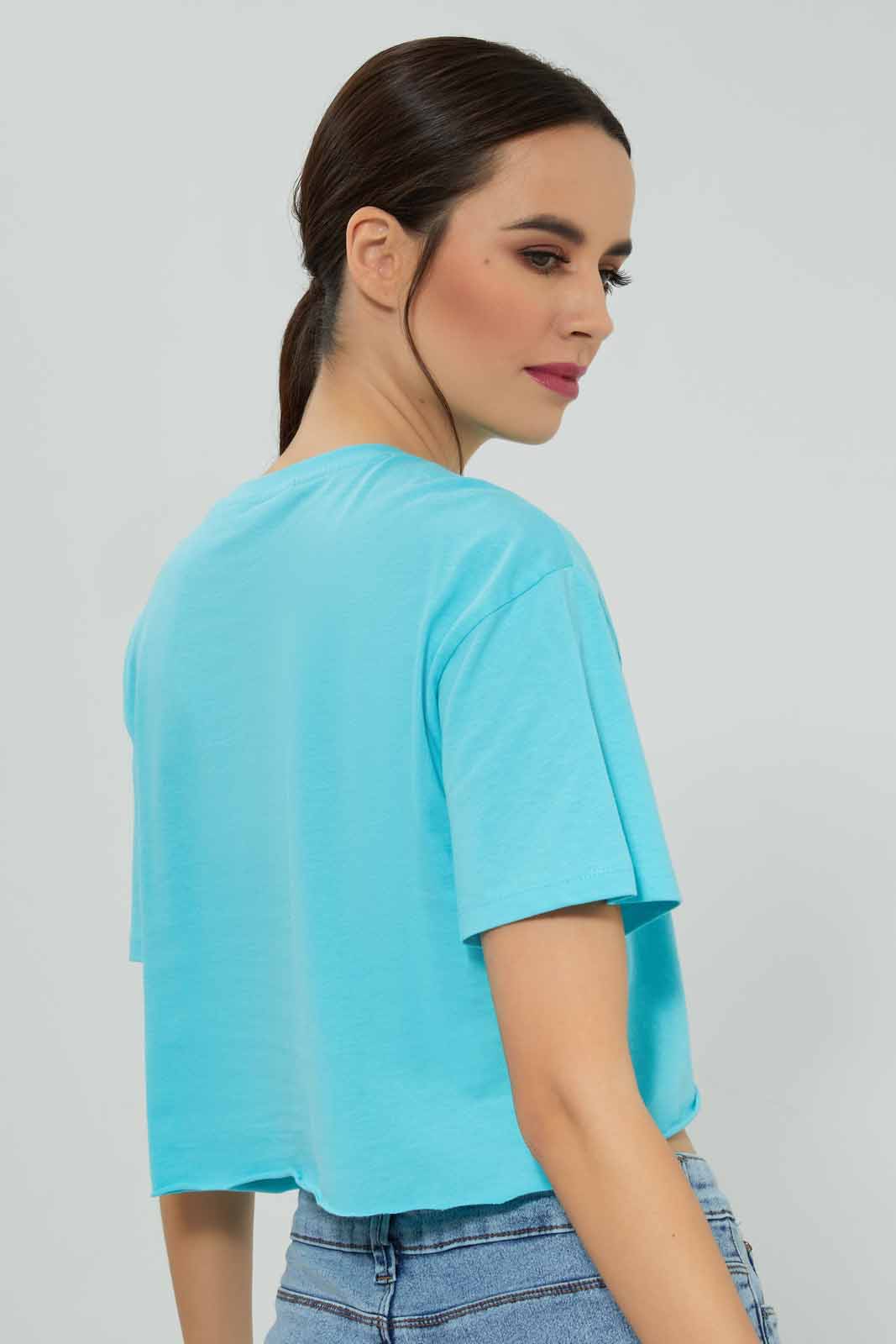 Redtag-Blue-Metaverse-T-Shirt-Category:T-Shirts,-Colour:Blue,-Deals:New-In,-FF,-Filter:Women's-Clothing,-New-In-Women-APL,-Non-Sale,-Section:Women,-W22A,-Women-T-Shirts-Women's-