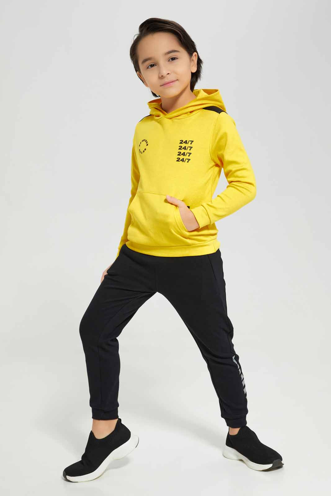 Redtag-BURGUNDY-Hooded-Paneled-Jog-Suit-BOY-Jog-Sets,-Category:Jog-Sets,-Colour:Burgundy,-Deals:New-In,-Filter:Boys-(2-to-8-Yrs),-New-In-BOY-APL,-Non-Sale,-Section:Boys-(0-to-14Yrs),-W22A-Boys-2 to 8 Years