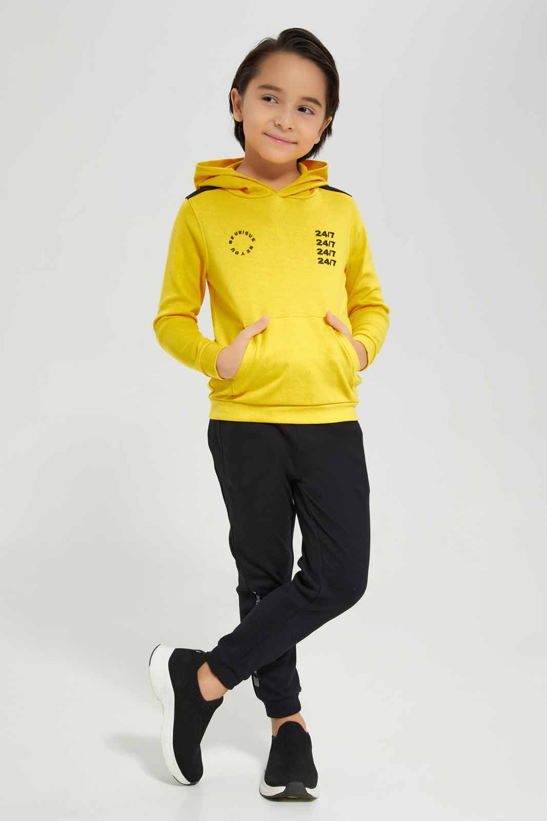 Redtag-BURGUNDY-Hooded-Paneled-Jog-Suit-BOY-Jog-Sets,-Category:Jog-Sets,-Colour:Burgundy,-Deals:New-In,-Filter:Boys-(2-to-8-Yrs),-New-In-BOY-APL,-Non-Sale,-Section:Boys-(0-to-14Yrs),-W22A-Boys-2 to 8 Years