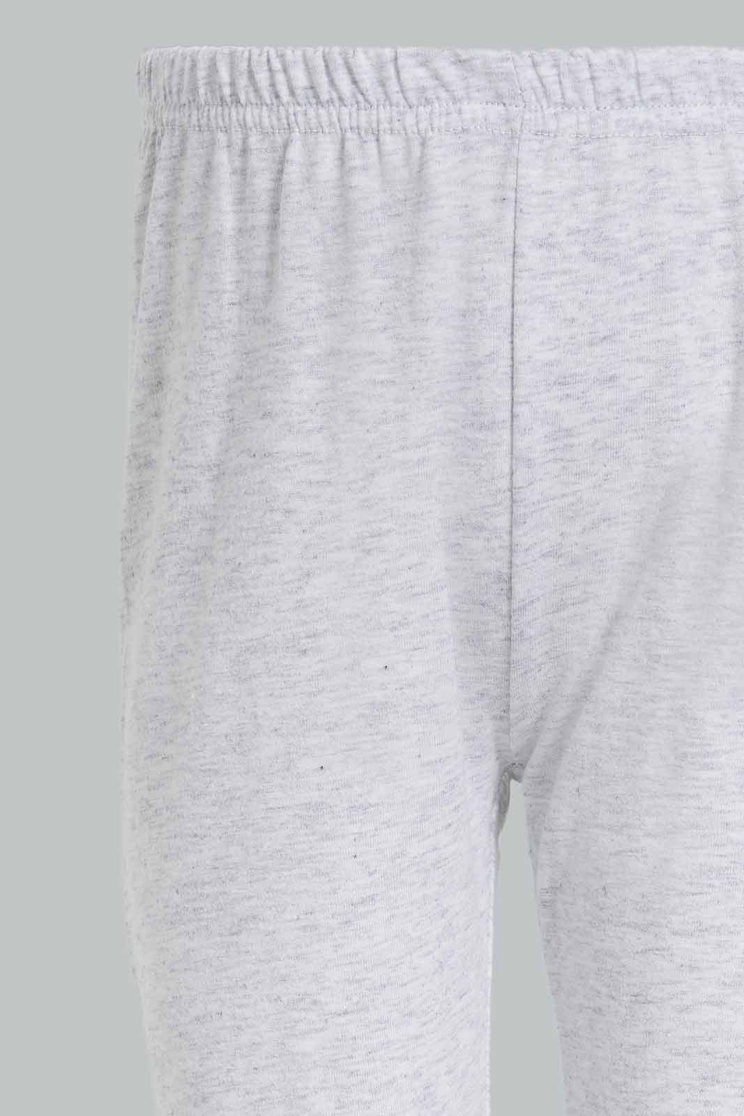 Redtag-Grey-And-Aqua-Dino-Roar-Long-Slv-Pj-Set-(-4-Pack)-Category:Pyjama-Sets,-Colour:Grey,-Deals:New-In,-Dept:Boys,-Filter:Infant-Boys-(3-to-24-Mths),-INB-Pyjama-Sets,-New-In-INB-APL,-Non-Sale,-Section:Boys-(0-to-14Yrs),-W22A-Infant-Boys-3 to 24 Months