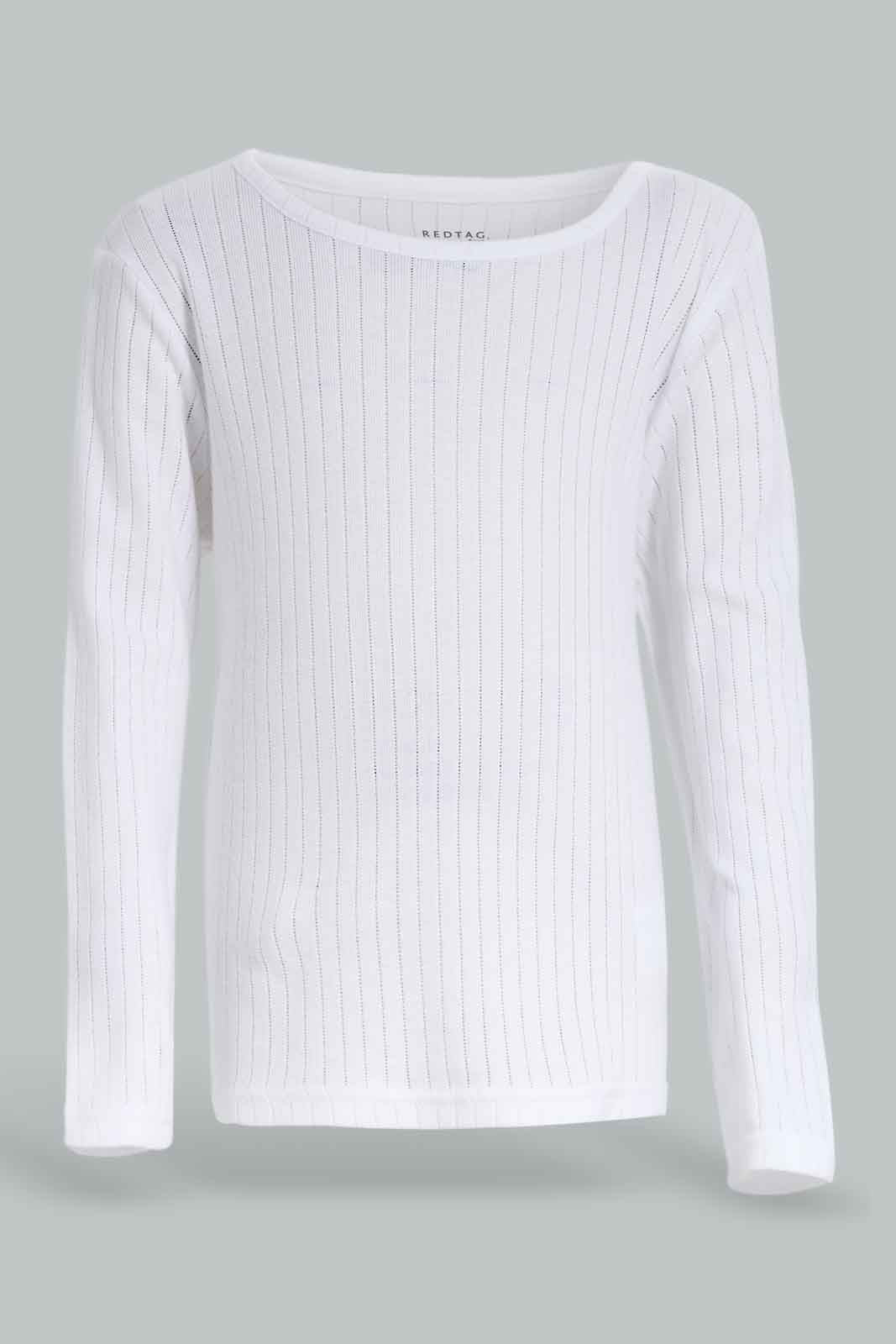 Redtag-White-Thermal-Set-BOY-Thermals,-Category:Thermals,-Colour:White,-Deals:New-In,-Dept:Boys,-EHW,-Filter:Boys-(2-to-8-Yrs),-New-In-BOY-APL,-Non-Sale,-Section:Boys-(0-to-14Yrs),-W22B-Boys-2 to 8 Years