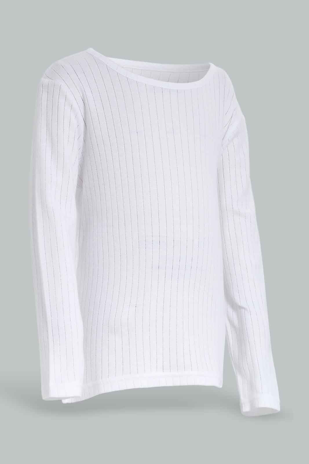 Redtag-White-Thermal-Set-BOY-Thermals,-Category:Thermals,-Colour:White,-Deals:New-In,-Dept:Boys,-EHW,-Filter:Boys-(2-to-8-Yrs),-New-In-BOY-APL,-Non-Sale,-Section:Boys-(0-to-14Yrs),-W22B-Boys-2 to 8 Years