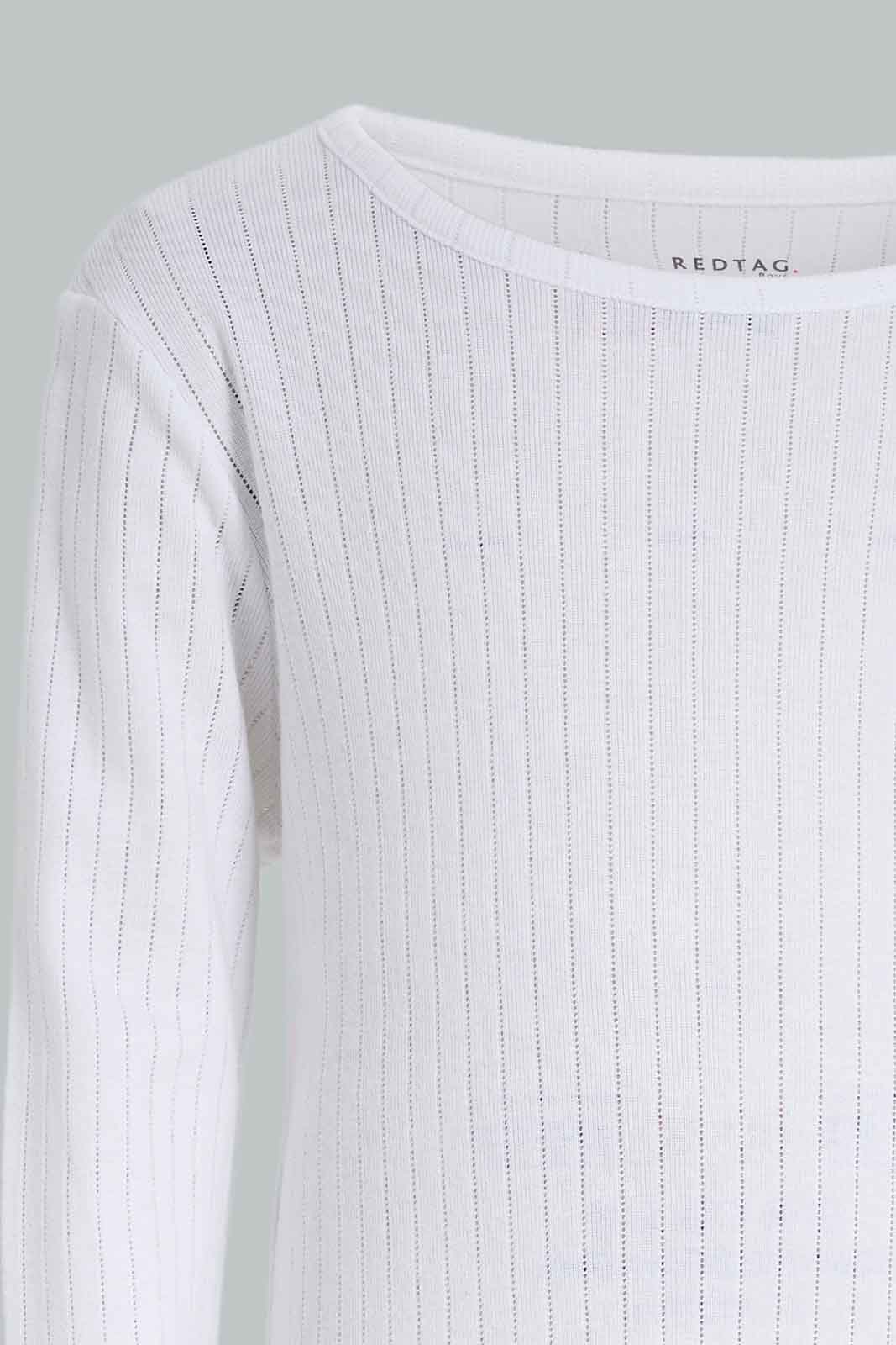 Redtag-White-Thermal-Set-BOY-Thermals,-Category:Thermals,-Colour:White,-Deals:New-In,-Dept:Boys,-EHW,-Filter:Boys-(2-to-8-Yrs),-New-In-BOY-APL,-Non-Sale,-Section:Boys-(0-to-14Yrs),-W22B-Boys-2 to 8 Years
