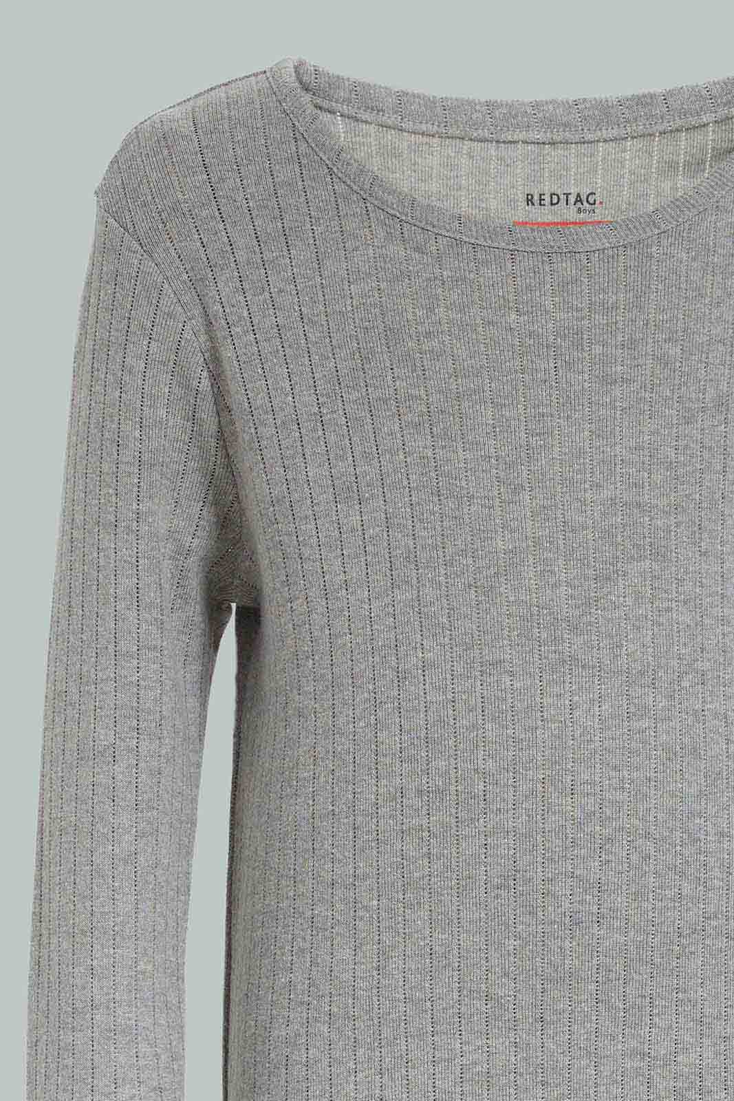 Redtag-grey-Mari-Thermal-Set-BOY-Thermals,-Category:Thermals,-Colour:Grey,-Deals:New-In,-Dept:Boys,-EHW,-Filter:Boys-(2-to-8-Yrs),-New-In-BOY-APL,-Non-Sale,-Section:Boys-(0-to-14Yrs),-W22B-Boys-2 to 8 Years