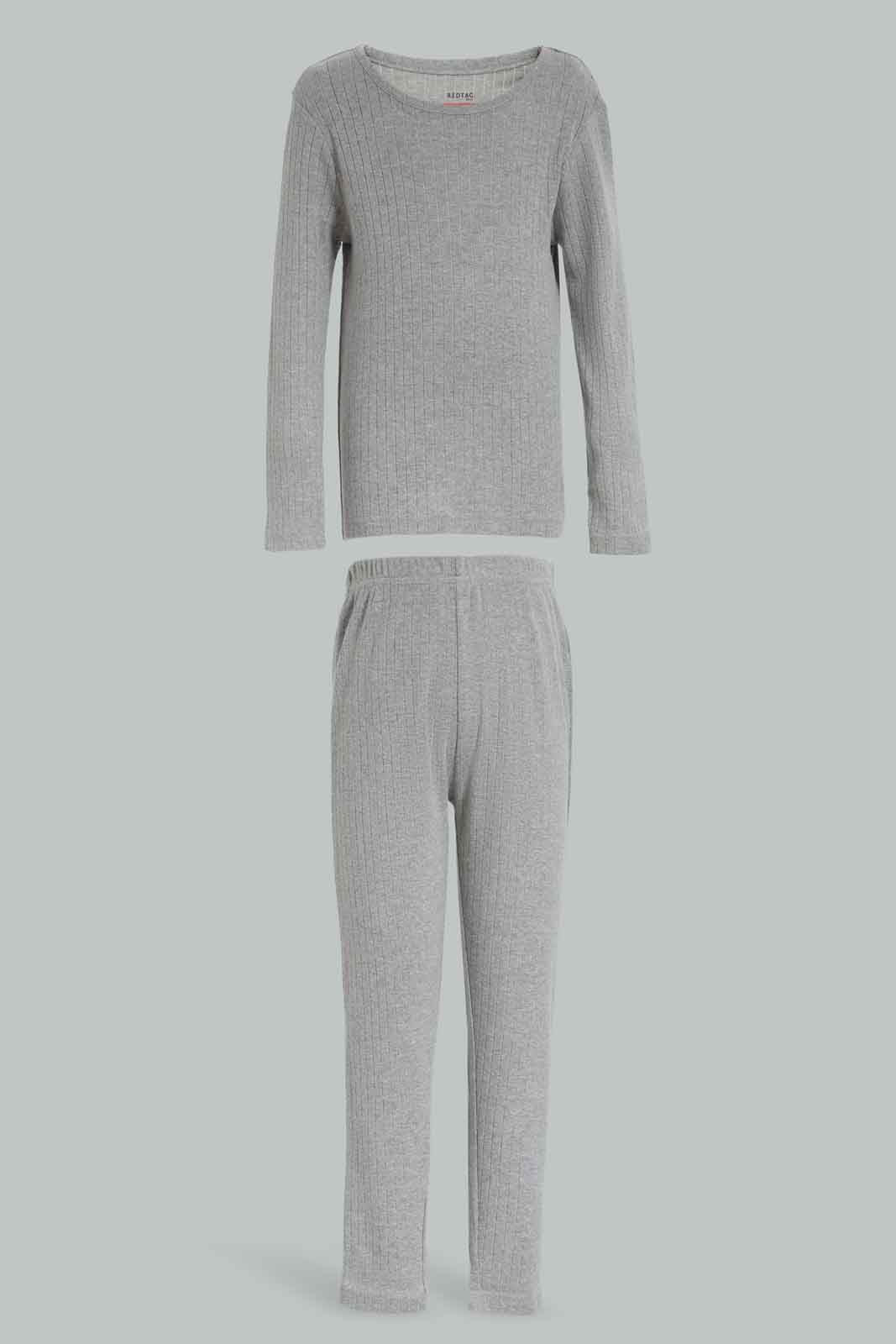 Redtag-grey-Mari-Thermal-Set-BOY-Thermals,-Category:Thermals,-Colour:Grey,-Deals:New-In,-Dept:Boys,-EHW,-Filter:Boys-(2-to-8-Yrs),-New-In-BOY-APL,-Non-Sale,-Section:Boys-(0-to-14Yrs),-W22B-Boys-2 to 8 Years