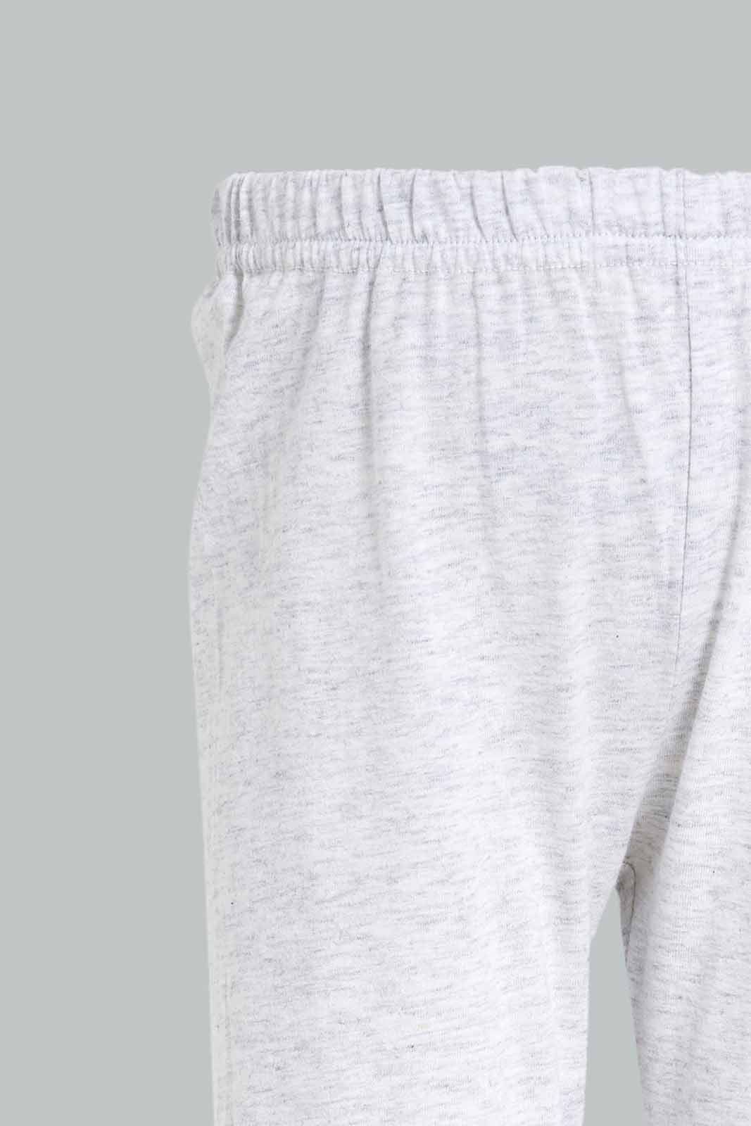 Redtag-Grey-And-Navy-Aop-Space-Long-Slvb-Pj-Set-(4-Pack)-Category:Pyjama-Sets,-Colour:Grey,-Deals:New-In,-Filter:Infant-Boys-(3-to-24-Mths),-INB-Pyjama-Sets,-New-In-INB-APL,-Non-Sale,-Section:Boys-(0-to-14Yrs),-W22B-Infant-Boys-3 to 24 Months