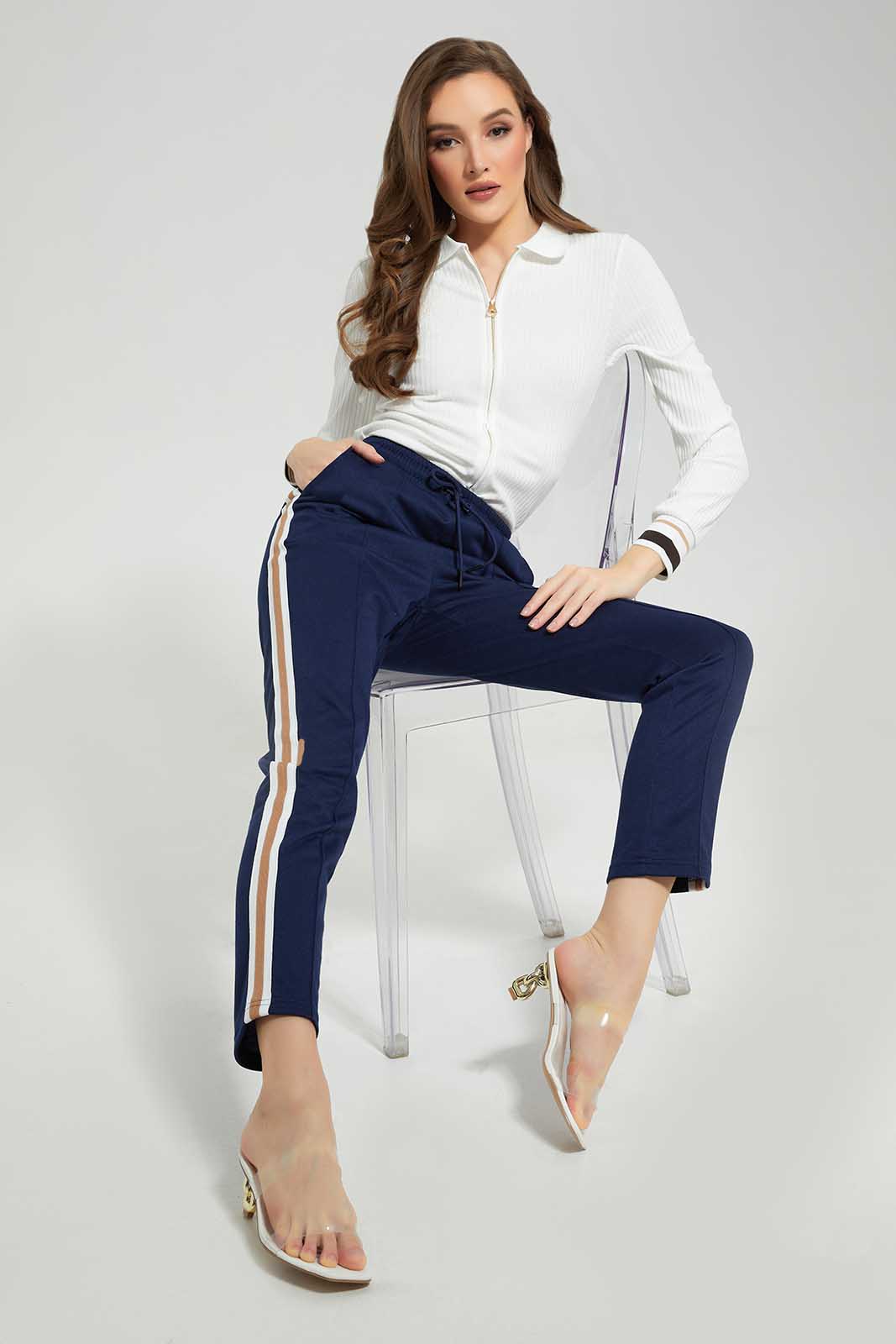 Redtag-Ivory-Cardigan-With-Zipper-Category:Cardigans,-Colour:Ivory,-Deals:New-In,-Dept:Ladieswear,-Filter:Women's-Clothing,-LDC,-LDC-Cardigans,-New-In-LDC-APL,-Non-Sale,-Section:Women,-W22B-Women's-