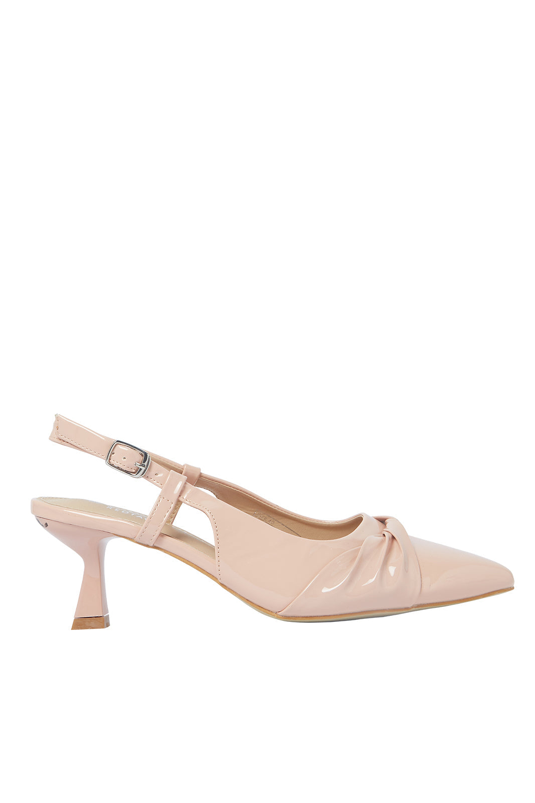 Redtag-Pink-Sling-Back-Nude-Patent-Category:Formal-Shoes,-Colour:Pink,-Deals:New-In,-Dept:Ladieswear,-Filter:Women's-Footwear,-New-In-Women-FOO,-Non-Sale,-Section:Women,-W22B,-Women-Formal-Shoes-Women's-
