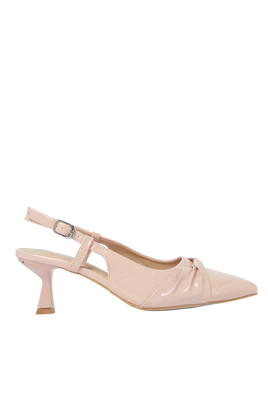 Redtag-Pink-Sling-Back-Nude-Patent-Category:Formal-Shoes,-Colour:Pink,-Deals:New-In,-Dept:Ladieswear,-Filter:Women's-Footwear,-New-In-Women-FOO,-Non-Sale,-Section:Women,-W22B,-Women-Formal-Shoes-Women's-