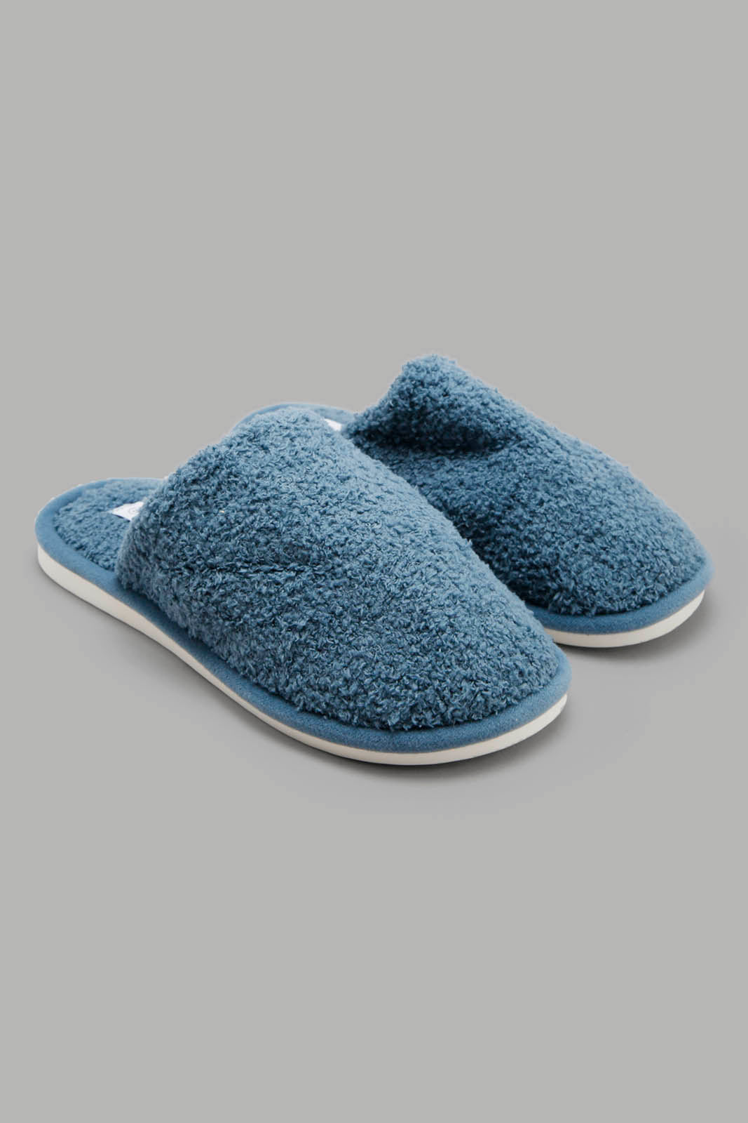 Redtag-Teal-Slipper-Category:Slippers,-Colour:Teal,-Deals:New-In,-Filter:Men's-Footwear,-Men-Slippers,-New-In-Men-FOO,-Non-Sale,-Section:Men,-W22B-Men's-