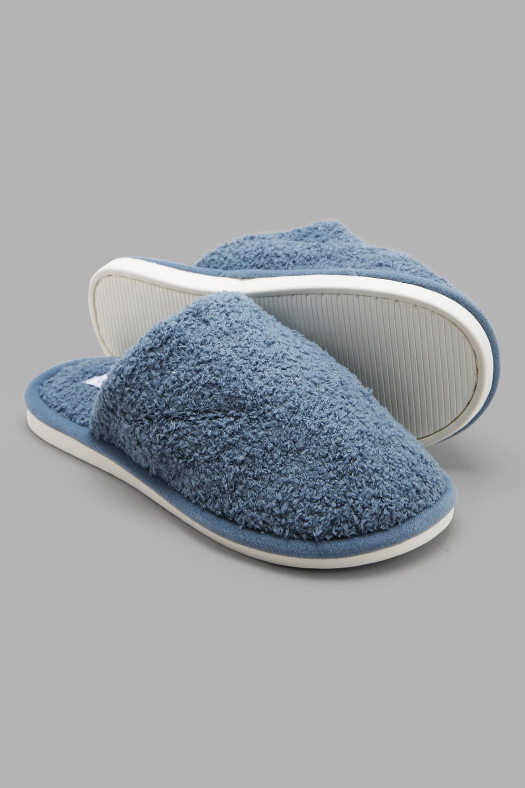 Redtag-Teal-Slipper-Category:Slippers,-Colour:Teal,-Deals:New-In,-Filter:Men's-Footwear,-Men-Slippers,-New-In-Men-FOO,-Non-Sale,-Section:Men,-W22B-Men's-