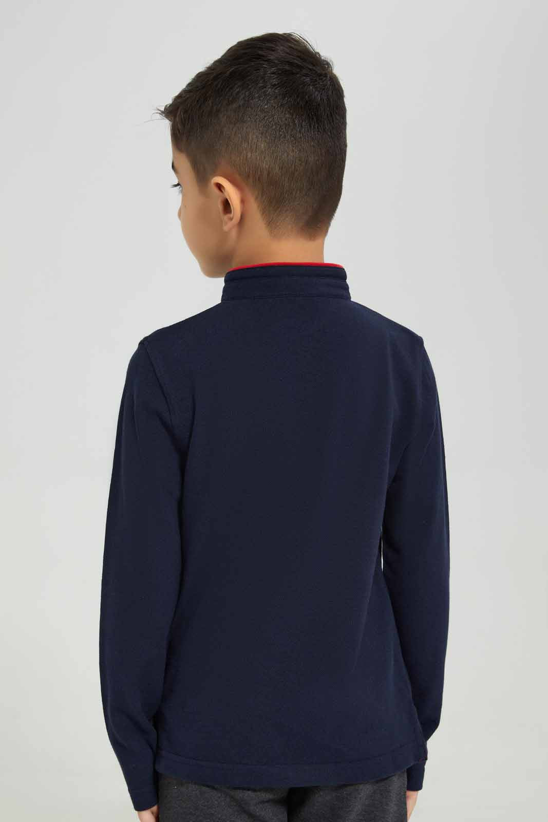 Redtag-Blue-Spideman-Mandarin-Collar-Long-Sleeve-Polo-BOY-Polo-T-Shirts,-Category:Polo-T-Shirts,-CHR,-Colour:Blue,-Deals:New-In,-Filter:Boys-(2-to-8-Yrs),-New-In-BOY-APL,-Non-Sale,-Section:Boys-(0-to-14Yrs),-TBL,-W22B-Boys-2 to 8 Years