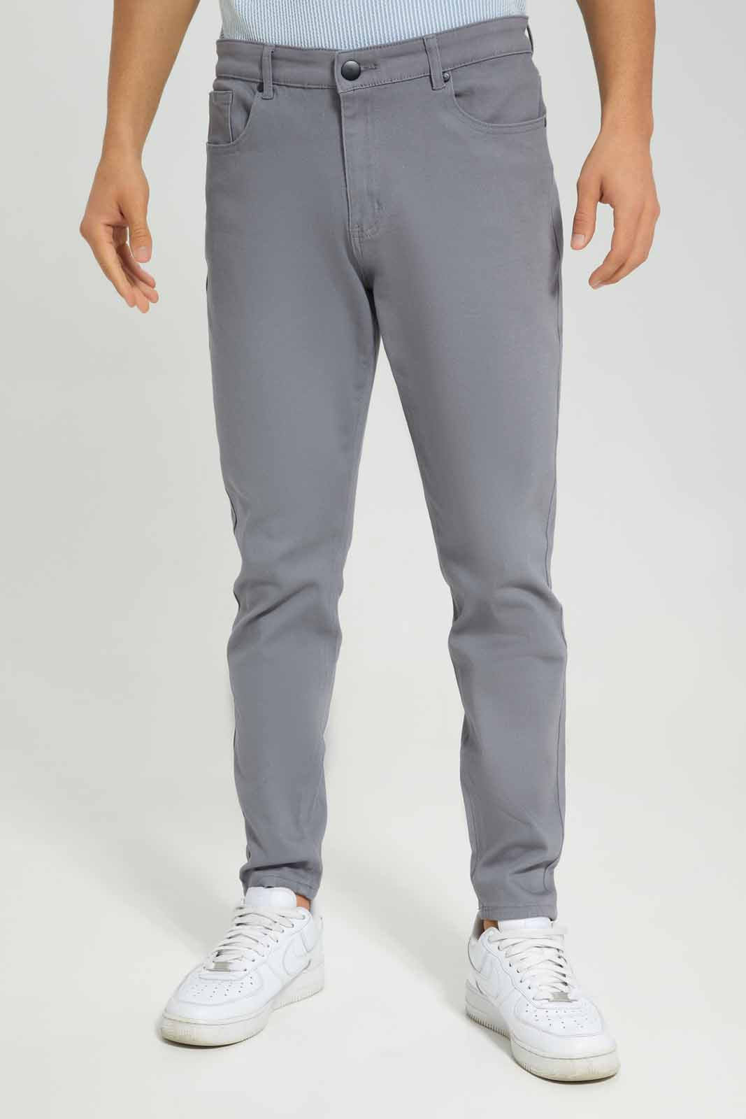 Redtag-Light-Grey-5-Pocket-Jeans-Category:Jeans,-Colour:Grey,-Deals:New-In,-Filter:Men's-Clothing,-Men-Jeans,-New-In-Men-APL,-Non-Sale,-Section:Men,-W22A-Men's-