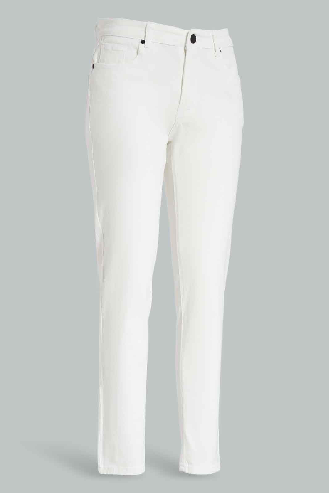 Redtag-White-5-Pocket-Jeans-Category:Jeans,-Colour:White,-Deals:New-In,-Dept:Menswear,-Filter:Men's-Clothing,-Men-Jeans,-New-In-Men-APL,-Non-Sale,-Section:Men,-W22A-Men's-