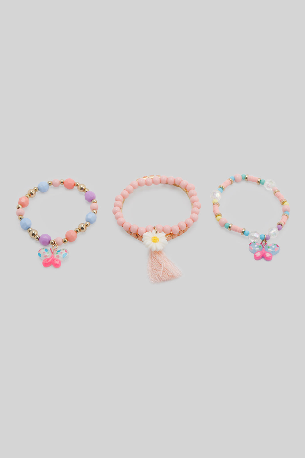 Redtag-S/4-Bracelet-Category:Jewellery,-Colour:Assorted,-Filter:Girls-Accessories,-GIR-Jewellery,-New-In,-New-In-GIR-ACC,-Non-Sale,-Section:Girls-(0-to-14Yrs),-W22B-Girls-