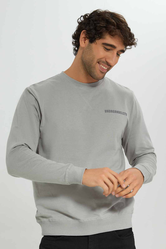 Redtag-Grey-Graphic-Sweatshirt-Category:Sweatshirts,-Colour:Grey,-Deals:New-In,-Filter:Men's-Clothing,-Men-Sweatshirts,-New-In-Men-APL,-Non-Sale,-Section:Men,-W22B-Men's-
