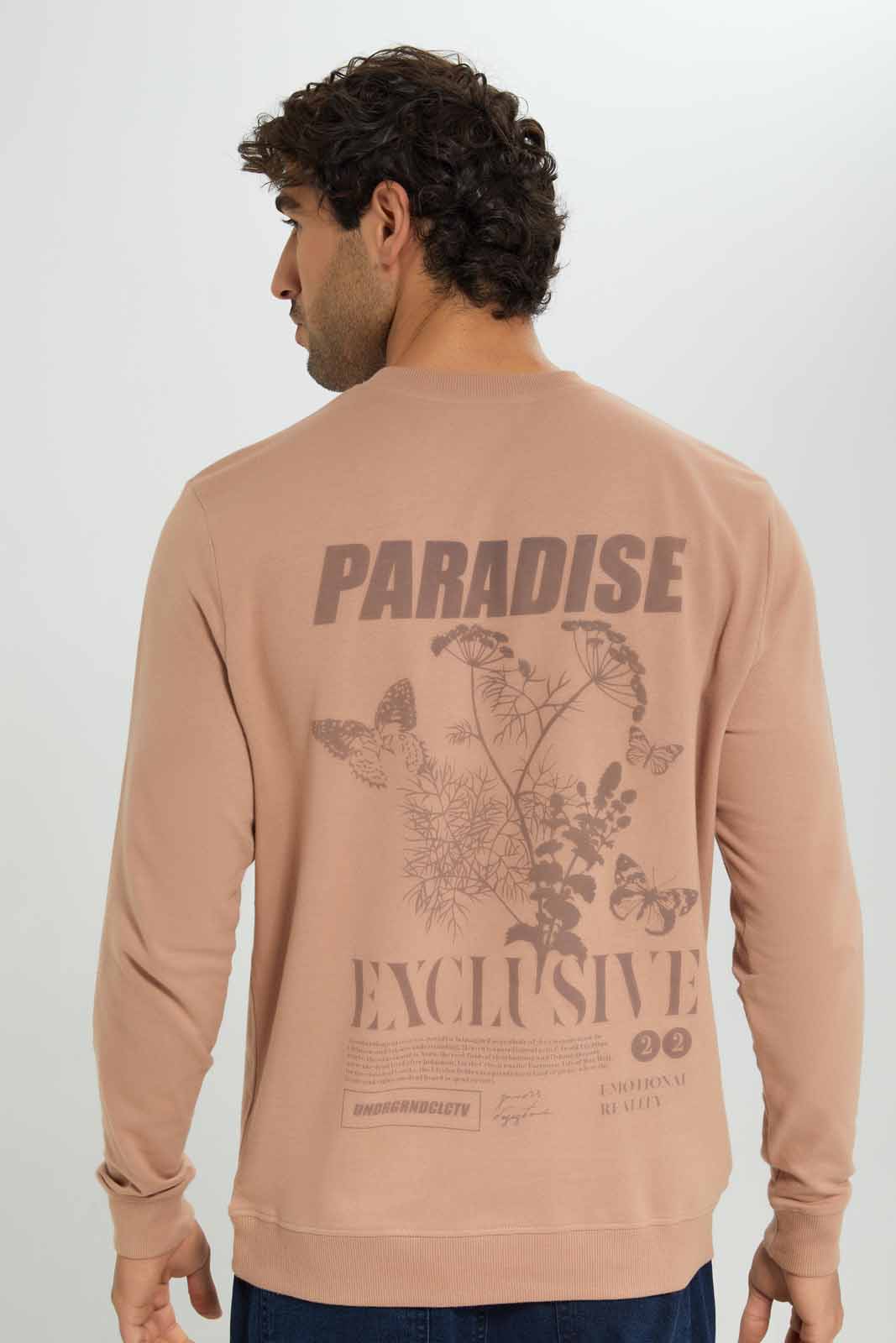Redtag-Beige-Graphic-Sweatshirt-Category:Sweatshirts,-Colour:Beige,-Deals:New-In,-Filter:Men's-Clothing,-Men-Sweatshirts,-New-In-Men-APL,-Non-Sale,-Section:Men,-W22B-Men's-