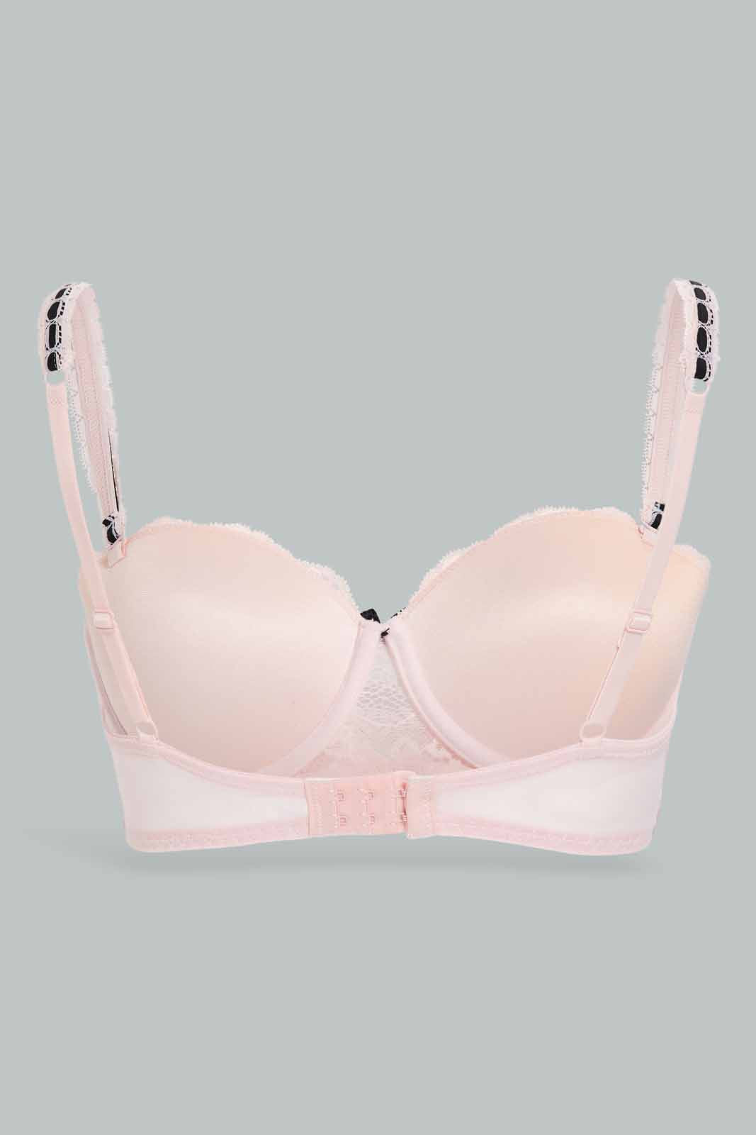 Redtag-Single-Pack-Balconette-Bra-Category:Bras,-Colour:Apricot,-Deals:New-In,-Dept:Ladieswear,-Filter:Women's-Clothing,-New-In-Women-APL,-Non-Sale,-Section:Women,-W22B,-Women-Bras--