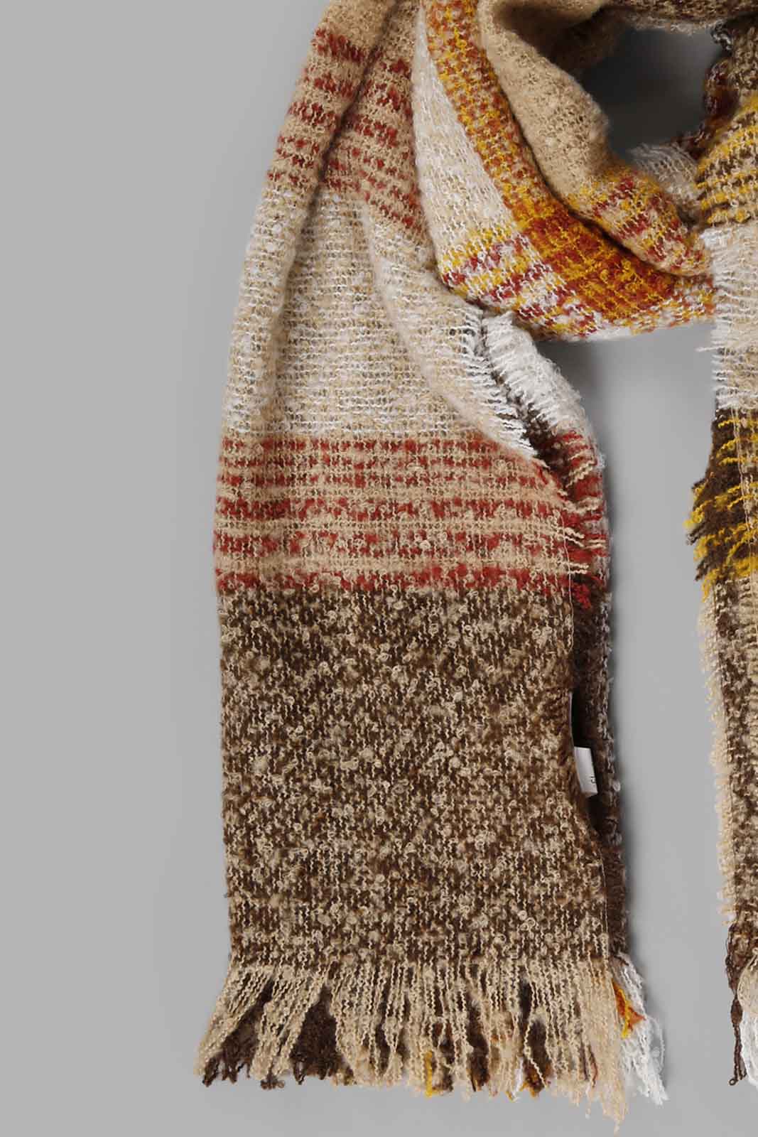 Redtag-Multi-Colour-Embellished-Knitted-Scarf-Category:Scarves,-Colour:Assorted,-Filter:Women's-Accessories,-New-In,-New-In-Women-ACC,-Non-Sale,-Section:Women,-W22B,-Women-Scarves-Women-