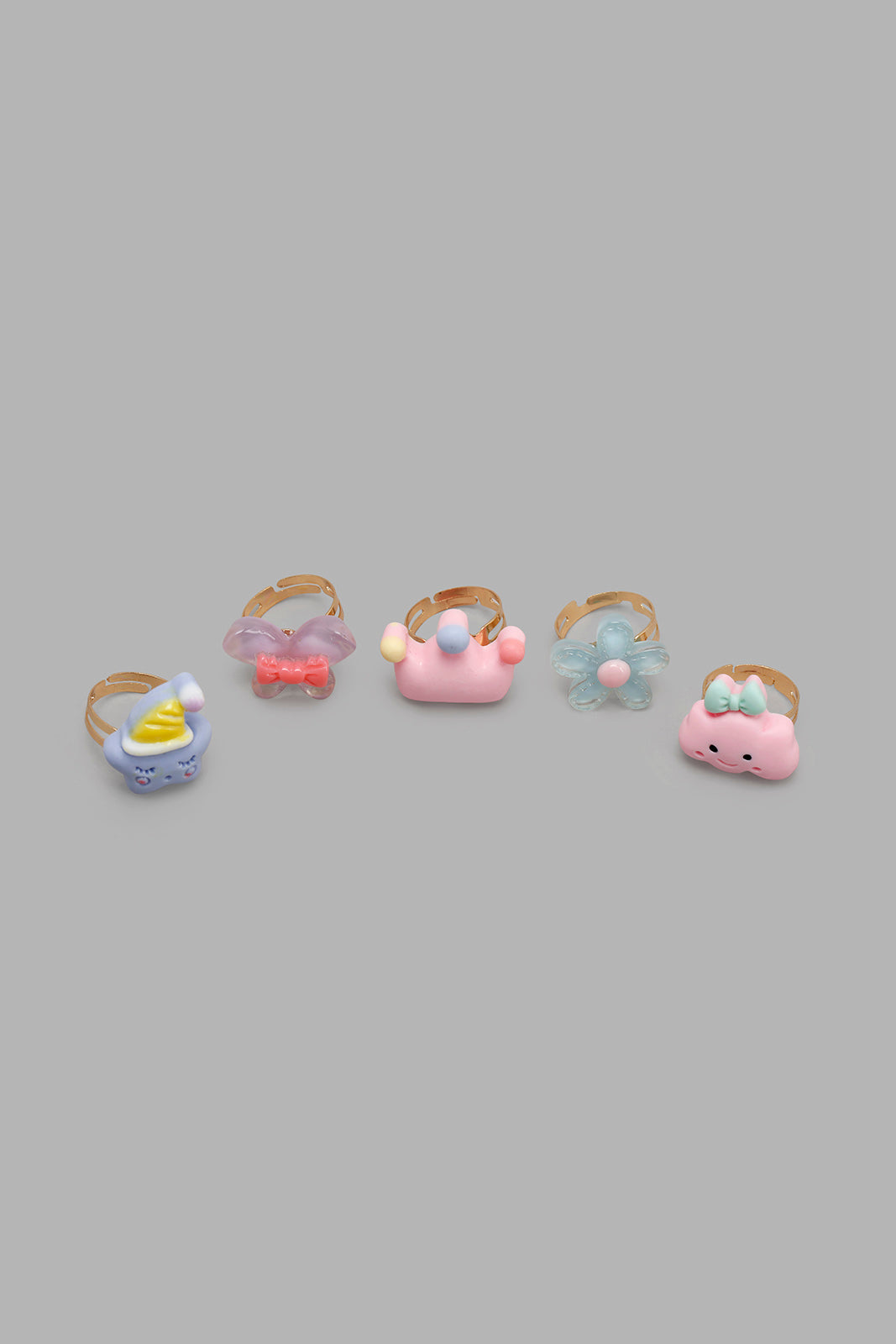Redtag-S/5-Ring-Category:Jewellery,-Colour:Assorted,-Filter:Girls-Accessories,-GIR-Jewellery,-New-In,-New-In-GIR-ACC,-Non-Sale,-Section:Girls-(0-to-14Yrs),-W22B-Girls-