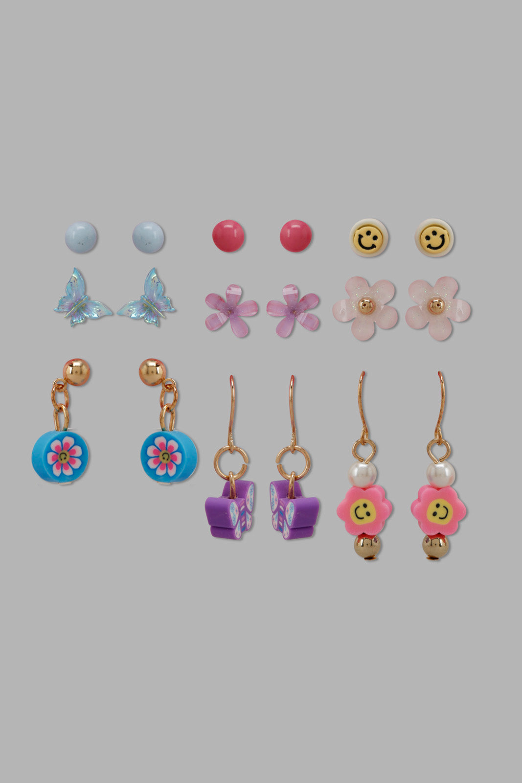 Redtag-S/9-Stud-Category:Jewellery,-Colour:Assorted,-Filter:Girls-Accessories,-GIR-Jewellery,-New-In,-New-In-GIR-ACC,-Non-Sale,-Section:Girls-(0-to-14Yrs),-W22B-Girls-