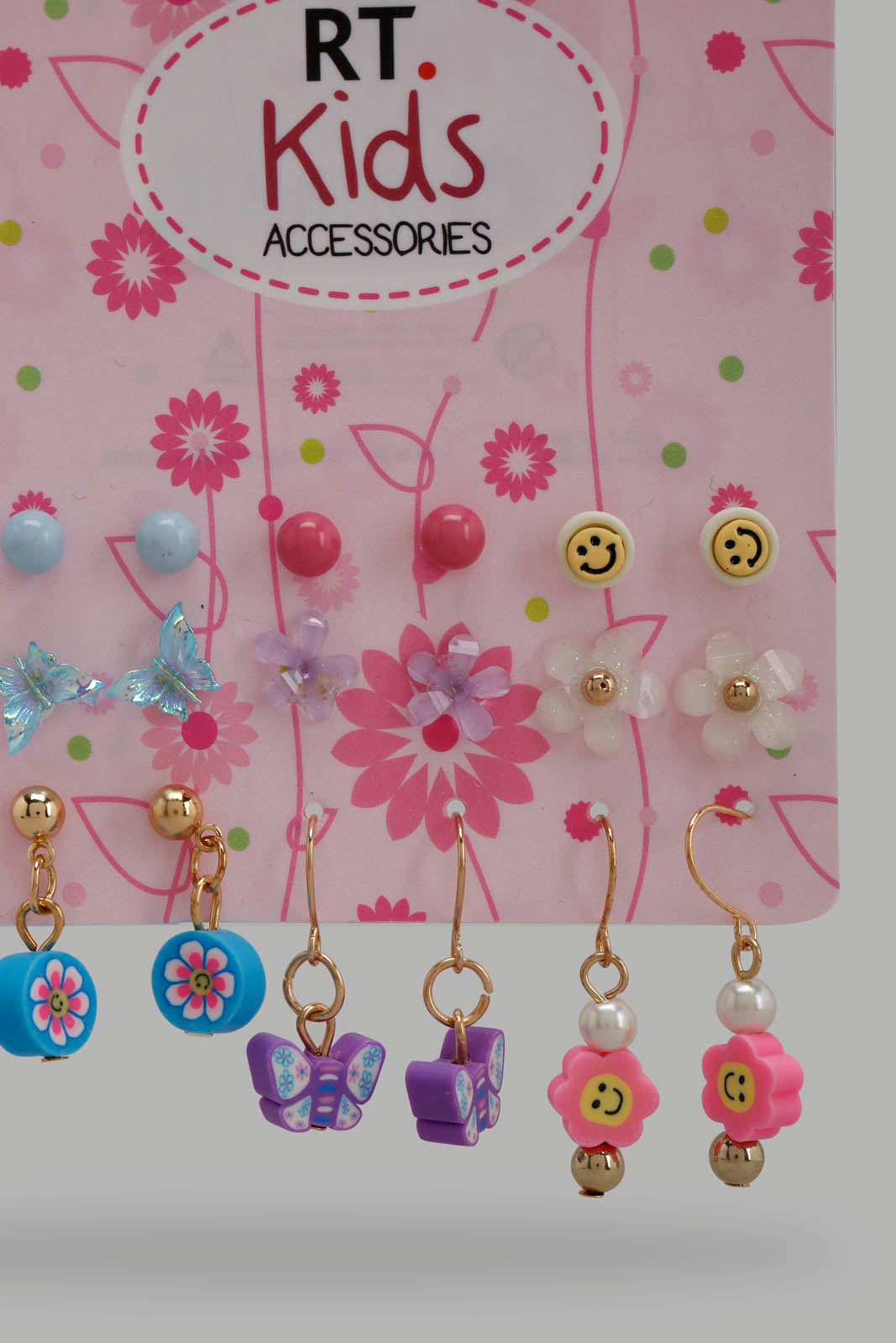 Redtag-S/9-Stud-Category:Jewellery,-Colour:Assorted,-Filter:Girls-Accessories,-GIR-Jewellery,-New-In,-New-In-GIR-ACC,-Non-Sale,-Section:Girls-(0-to-14Yrs),-W22B-Girls-